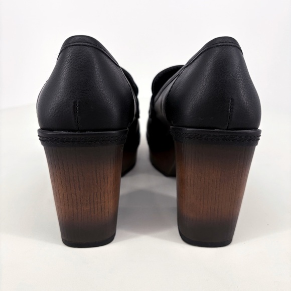 KORKS | Penny Chunky Platform Loafer Pumps in Black | Sz 8 - Picture 8 of 15
